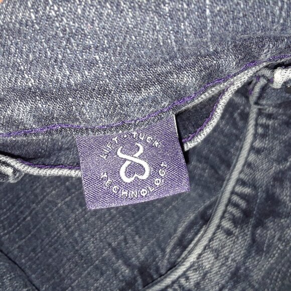 NYDJ High Rise Straight Leg Size 16 Medium Wash - Picture 12 of 14